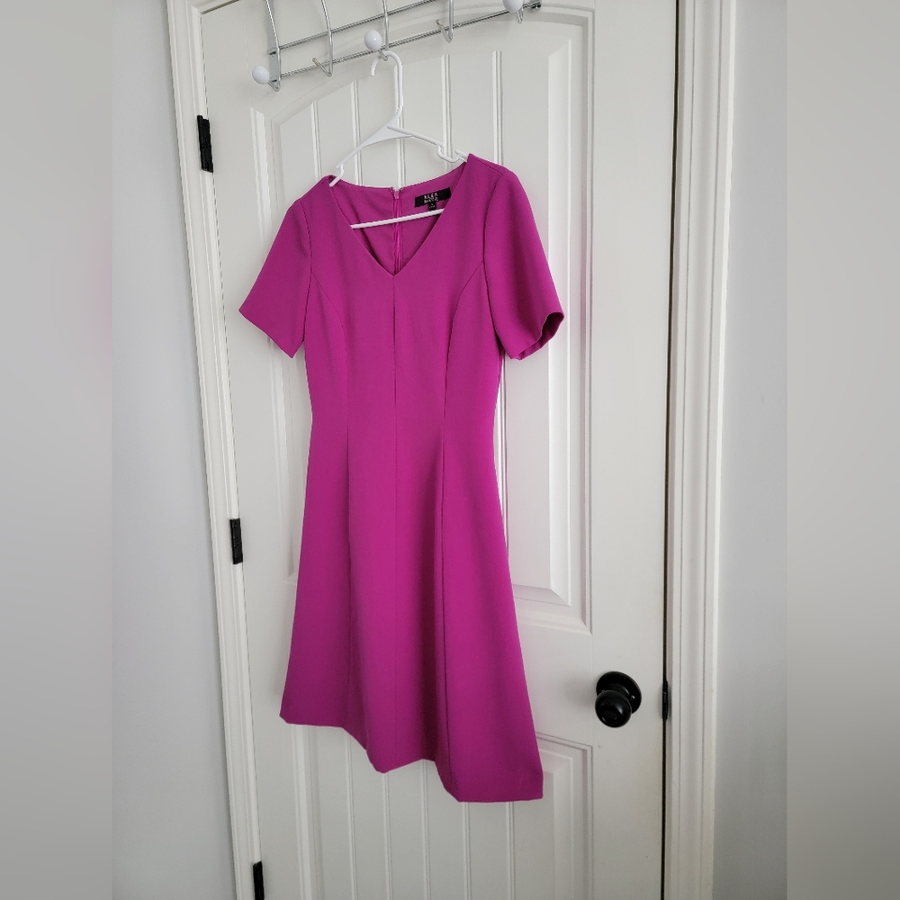 Alex Marie Knee-Length Orchid Dress, Size 2